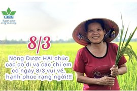 CHÚC MỪNG NGÀY QUỐC TẾ PHỤ NỮ 8-3