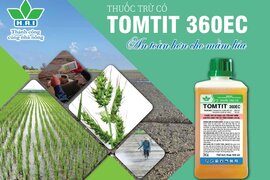 CÙNG NHÀ NÔNG KHỞI ĐẦU VỤ LÚA HÈ THU SẠCH CỎ CÙNG TOMTIT 360EC