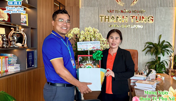 NÔNG DƯỢC HAI CHÚC MỪNG NGÀY QUỐC TẾ PHỤ NỮ 8/3